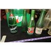 Image 2 : Coke, 7up, & misc. Soda Bottles with 7up Crate