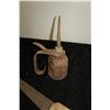 Image 3 : Vintage Saw, Iron & Oil Can