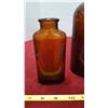Image 2 : Lot Vintage Amber Glass