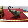 Image 10 : 3 Elephant Figurines (1 Brass)