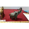 Image 8 : 3 Elephant Figurines (1 Brass)