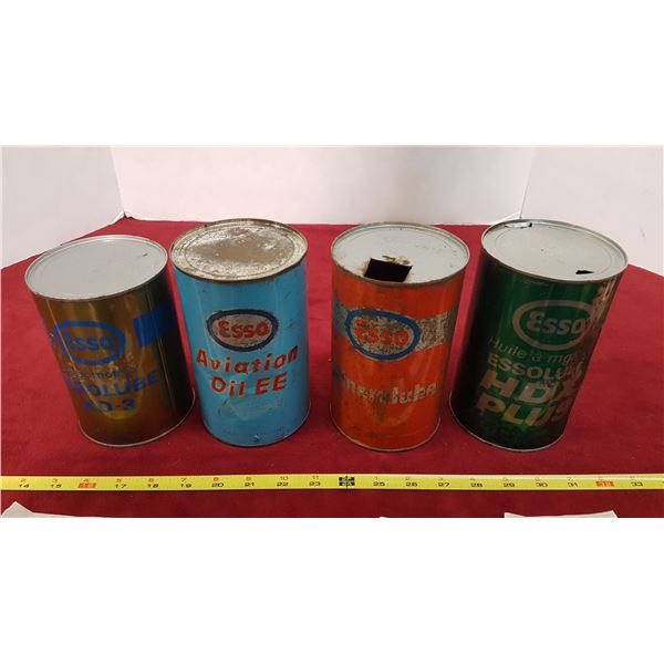 Lot 4 Tins