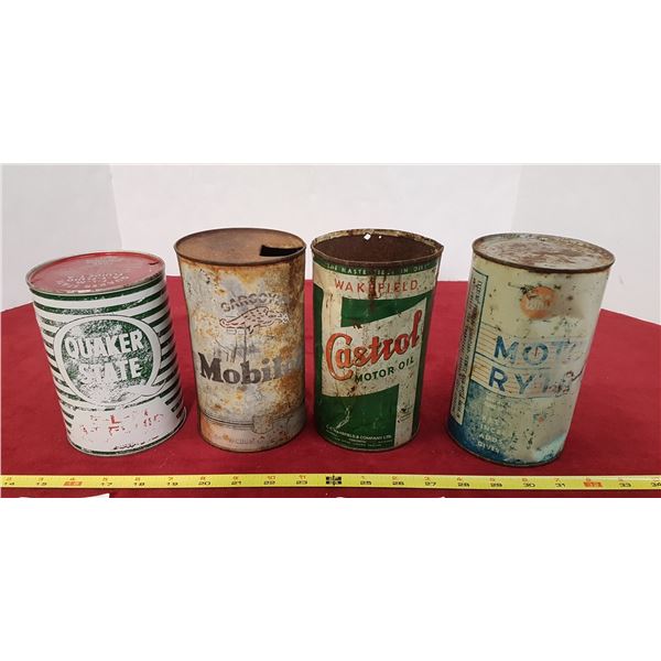 Lot 4 Tins