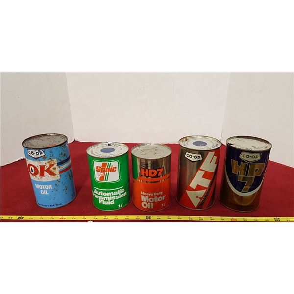 Lot 5 Tins