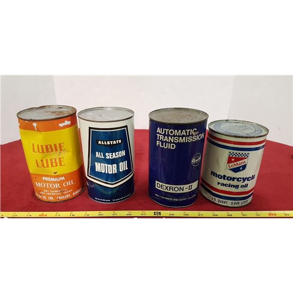 Lot 4 Tins 1 Full