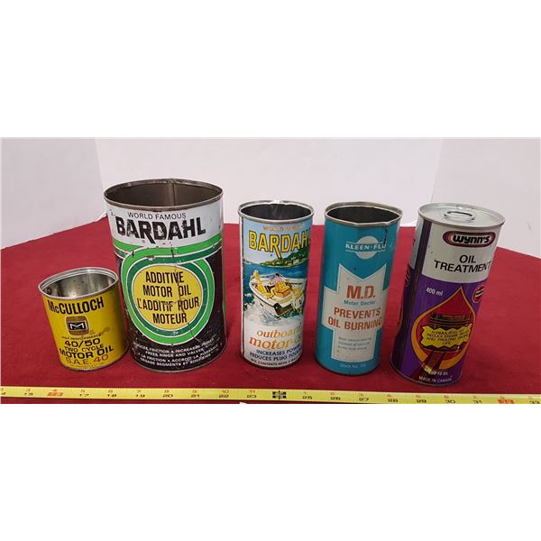Lot 5 Tins 1 Full