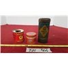 Image 1 : 3 Misc. Vintage Tins