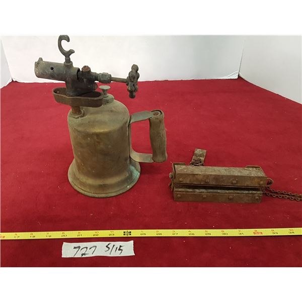 Vintage Torch & Lacing Tool