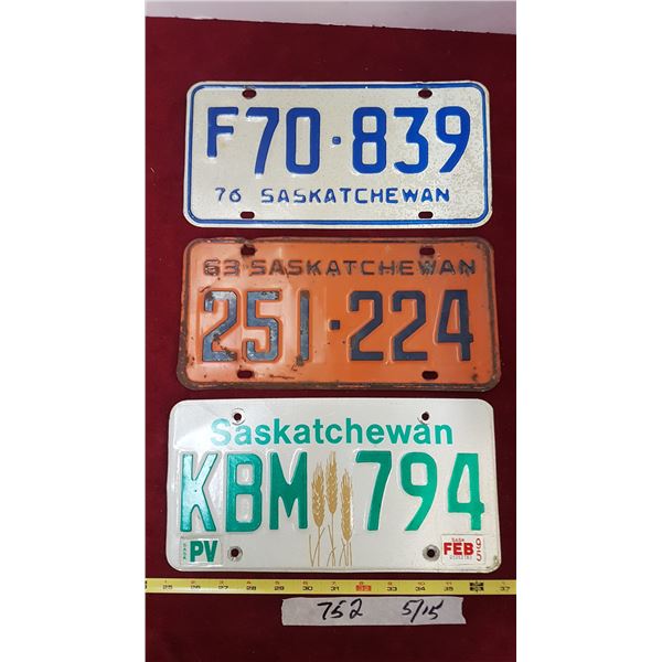 3 Sk. Plates 63, 76, 95