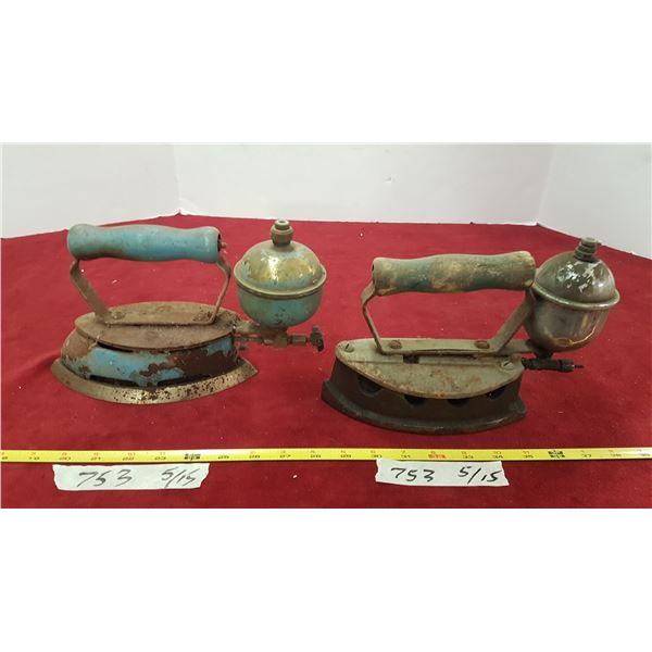 2 Vintage Irons