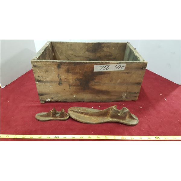 Cobbler Tools & Peach Crate