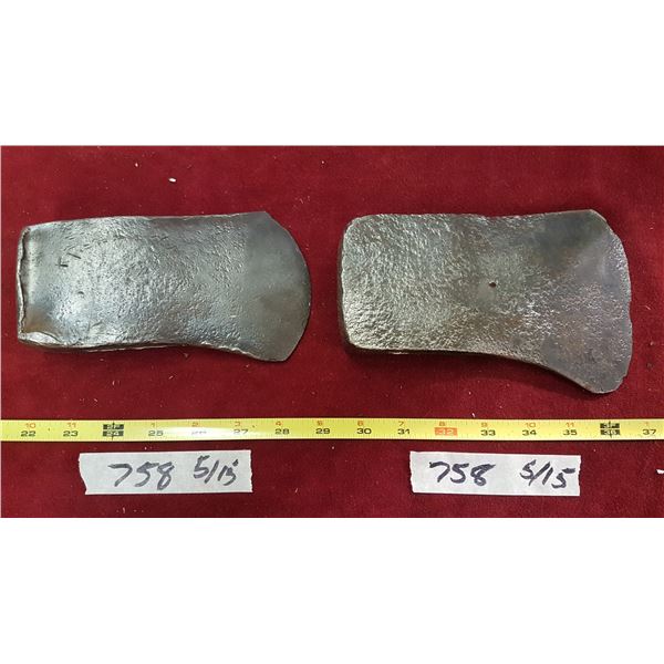 2 X Axe Heads