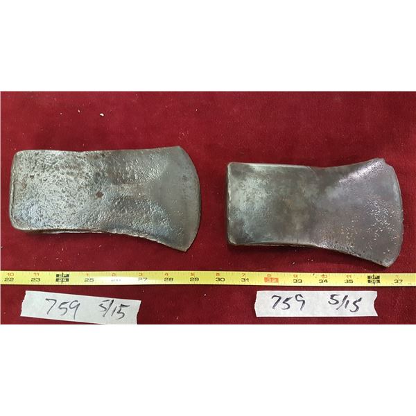2 X Axe Heads