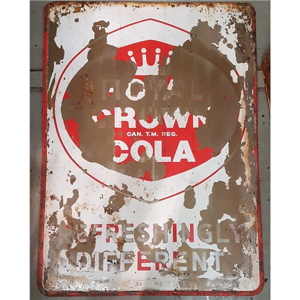 Royal Crown Cola Sign 48" X 36"