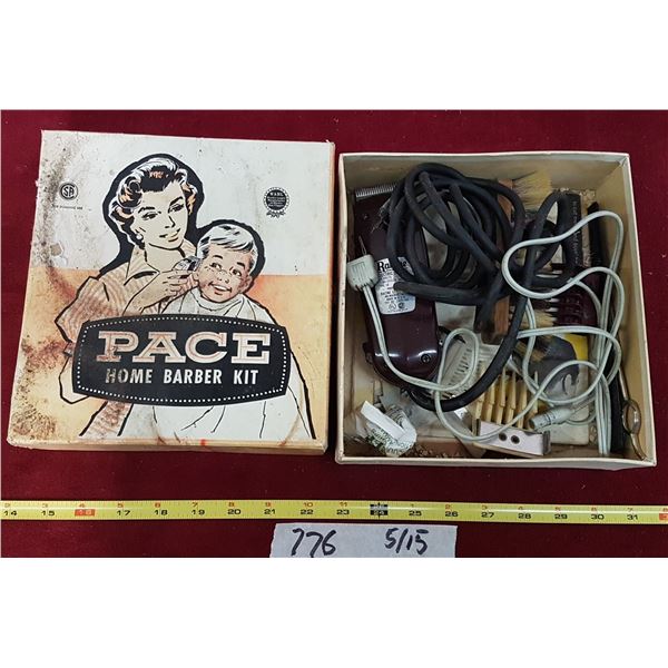 Vintage Clipper & Barber Items