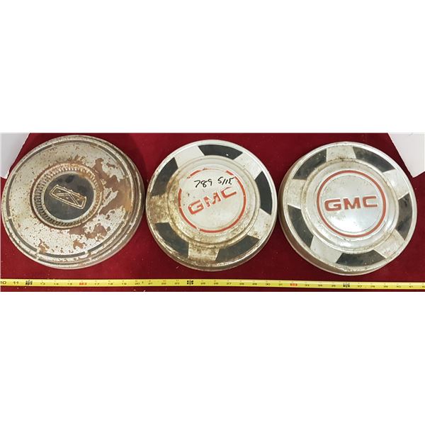 Lot 2 GMC Hubcaps & Other