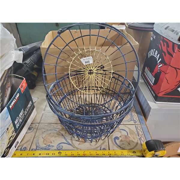 3 WIRE BASKETS