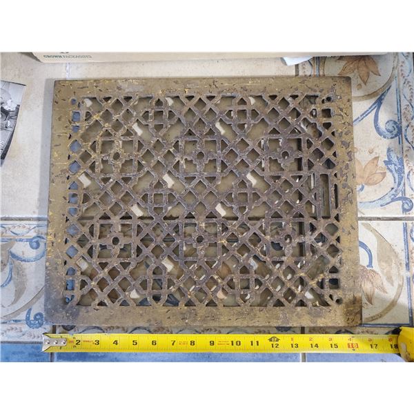 METAL FLOOR GRATE