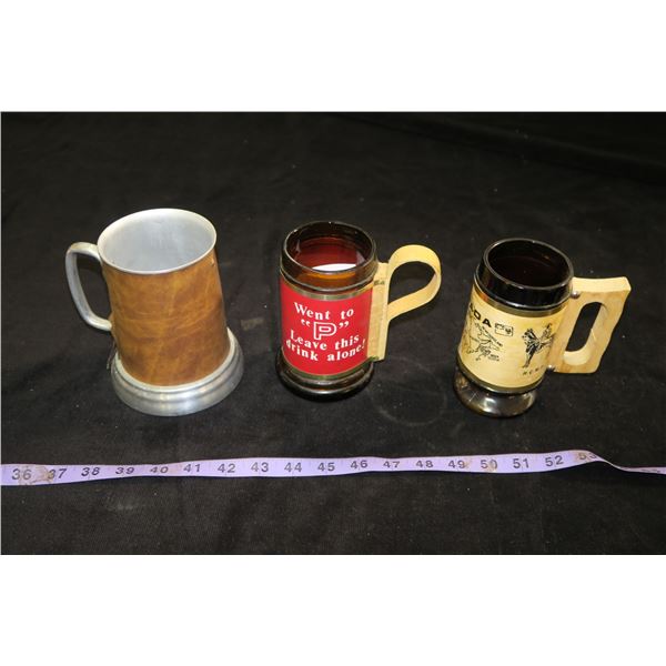 3 Souvenier Steins