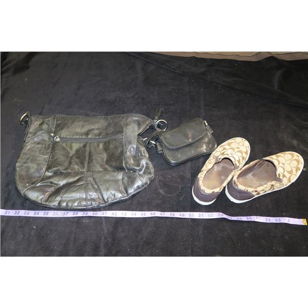 2 Bags + Coach Shoes