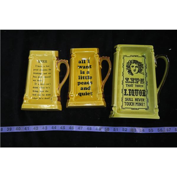 Beer Themed Ashtrays