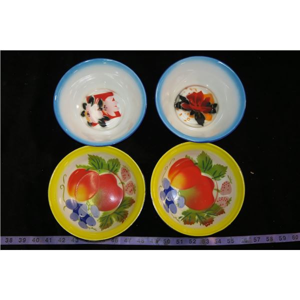 Enamelware, 4pc.