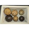 Image 2 : Basket w/ Wood Carved Balls