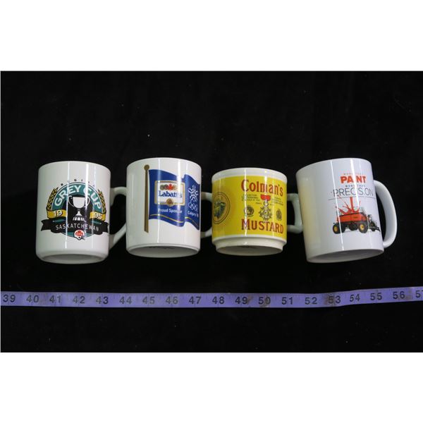4 Ad/Souvenier Mugs