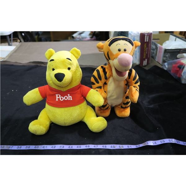 Pooh & Tigger Plushes with Voice Boxes