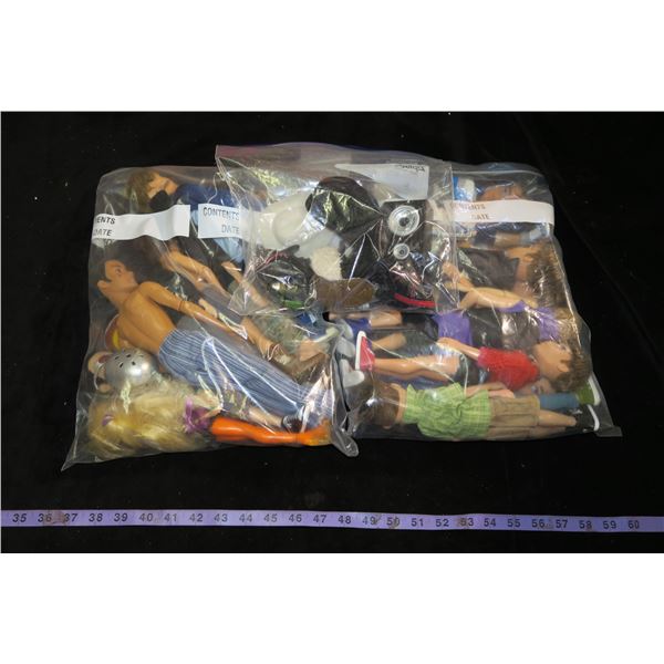 Lot of Dolls & Accessories