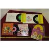 Image 3 : Lot of Disney 45 RPM Childrens Records/Books