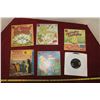 Image 1 : Lot of Vintage Kids Records & Books