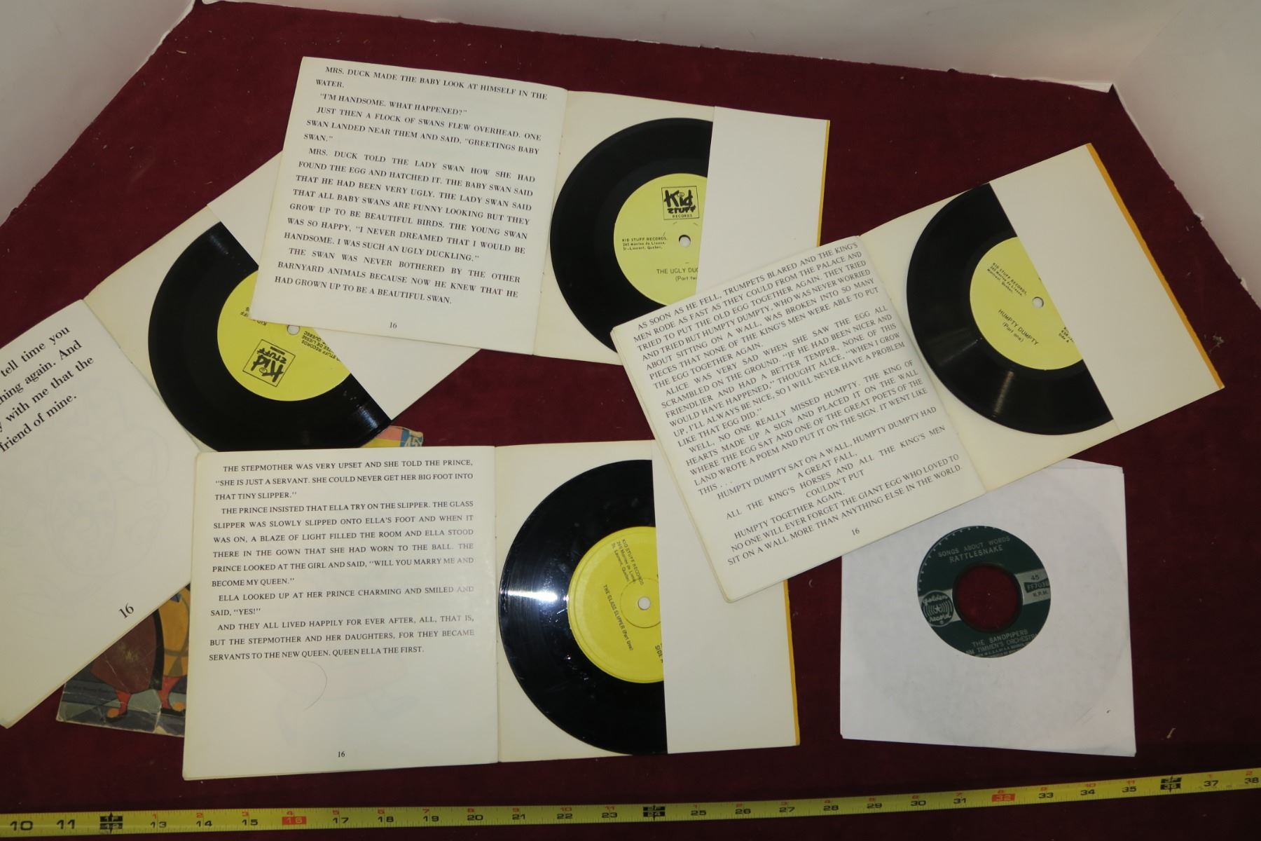 Lot of Vintage Kids Records & Books Schmalz Auctions