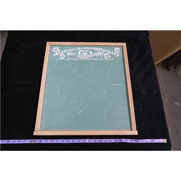 Vintage Childrens Chalk Board