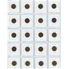 Image 4 : Collection of pennies 1940-1974 32 coins, 2 1948 & 1 1949 a points to denticle