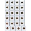 Image 2 : Collection of pennies 1941-1987 24 pennies 1965 LBBS var 3