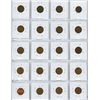 Image 4 : Collection of pennies 1941-1987 24 pennies 1965 LBBS var 3
