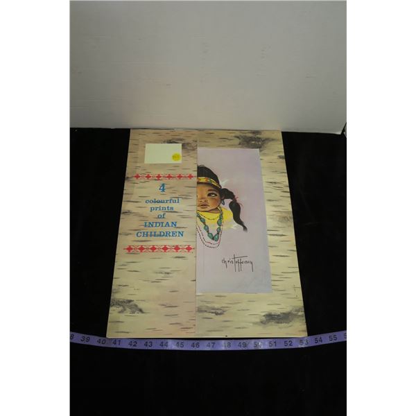 Set of 4 First Nations Prints