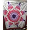 Image 1 : Star blanket quilt 80" X 74"