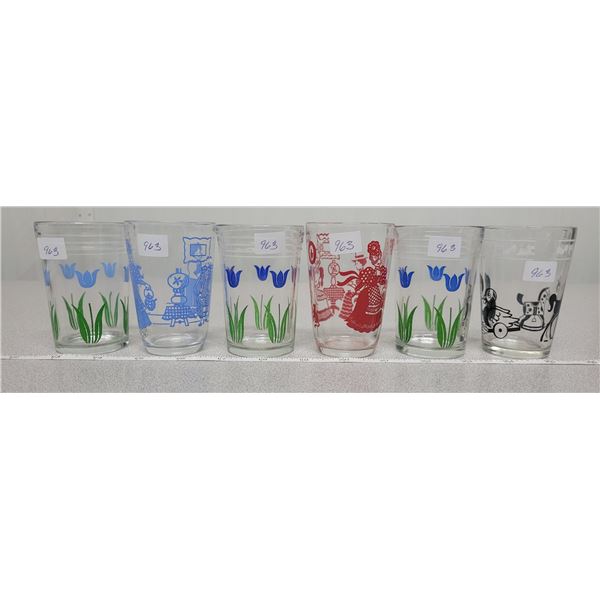 6 swanky swig glasses