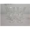 Image 2 : 5 wine glasses, etched