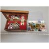 Image 1 : Jewelry box plus container of jewelry
