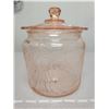 Image 1 : Depression glass biscuit barrel