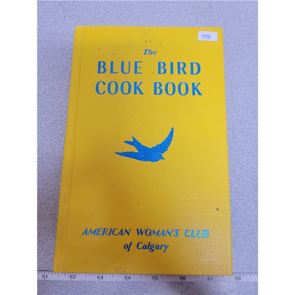 Cook book, blue bird