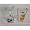 Image 3 : 2 juice jugs 1950's