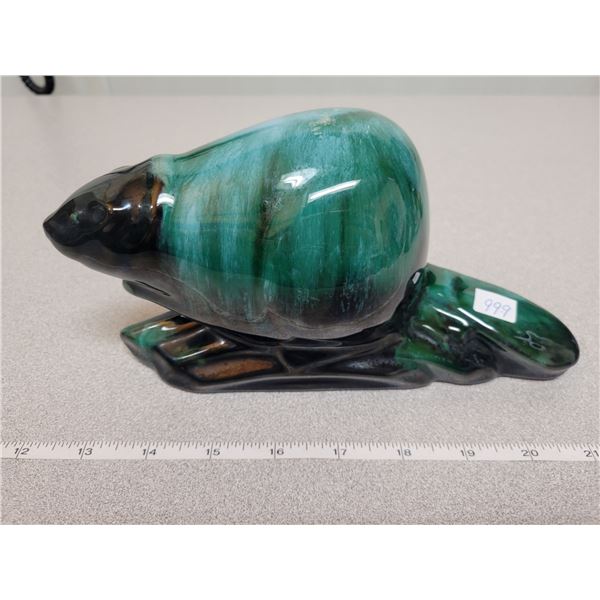 Blue Mountain pottery beaver