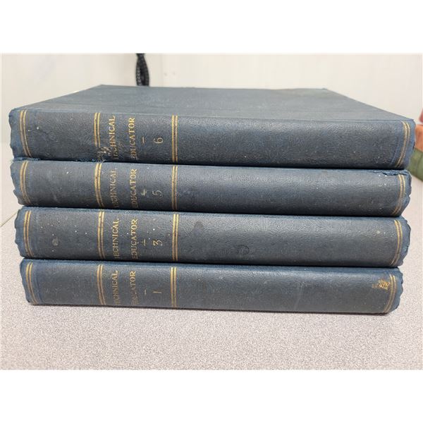 New Technical Educator books 1-3-5-6 (1893)