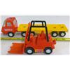 Image 1 : Vintage Tonka Transport Truck with Forklift