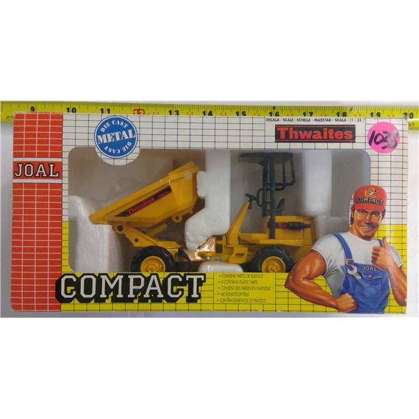 NIB 1/32 Scale Diecast Thwaites Dumper