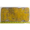 Image 2 : 1952 Manitoba Licence Plates